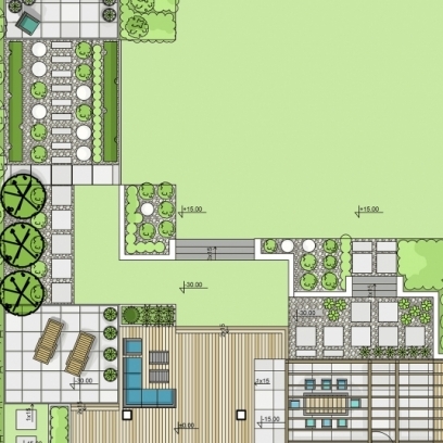 PROJEKT OGRODU, TUCHOM