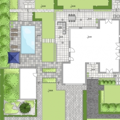 PROJEKT OGRODU,PELPLIN