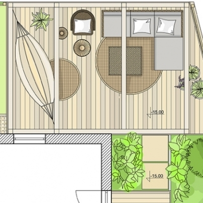 PROJEKT OGRODU, RUMIA