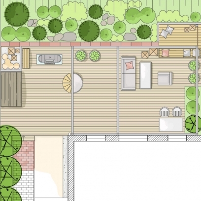 PROJEKT OGRODU, GDAŃSK