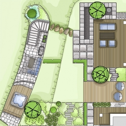 PROJEKT OGRODU, GDAŃSK