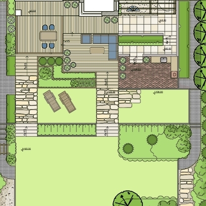 PROJEKT OGRODU, BOJANO