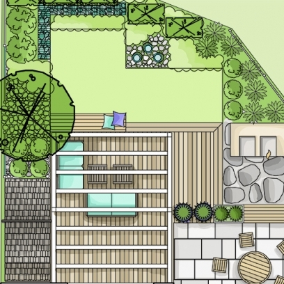 PROJEKT OGRODU, GDAŃSK