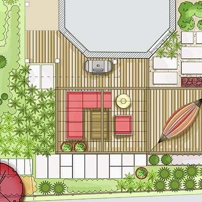 PROJEKT OGRODU , GDAŃSK 