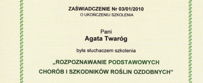 Rozpoznawanie podstawowych chorób i szkodników roślin 